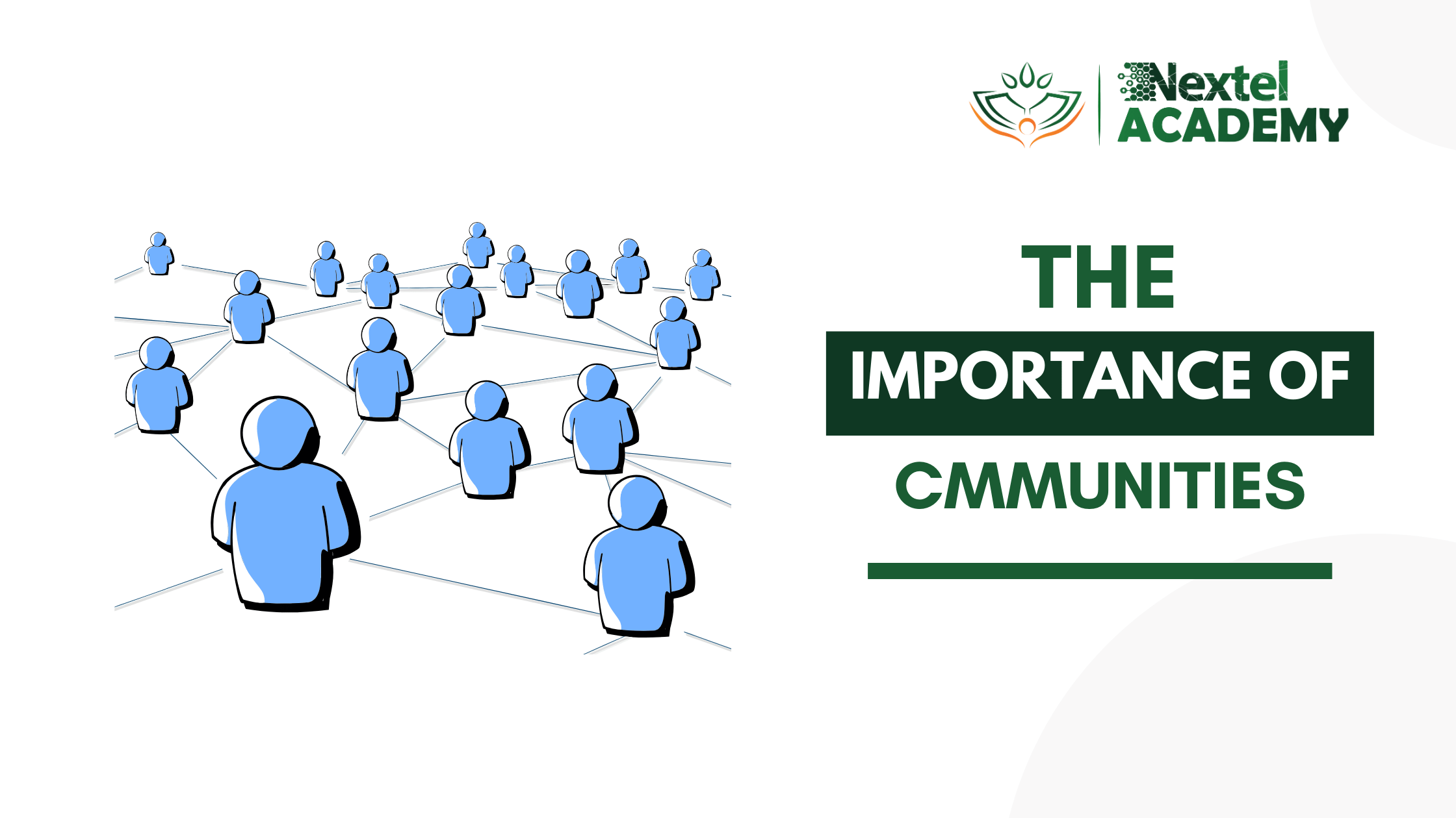 The importance of communities